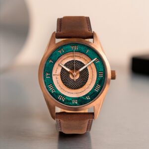 Reloj de cobre elf frontal